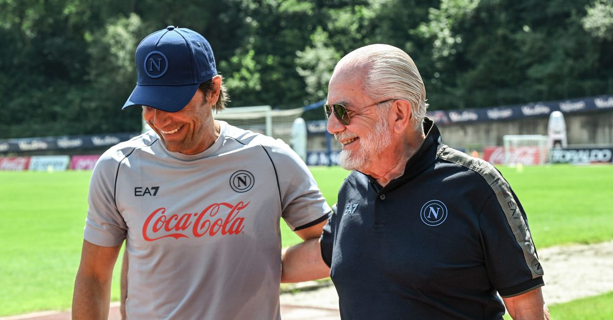 De Laurentiis Conte Vertice In Barca Ad Ischia La Strategia Di