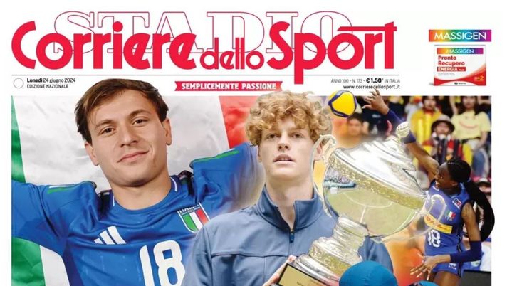 Prima Pagina Corriere Dello Sport Oggi Ora Conte Ha In Testa