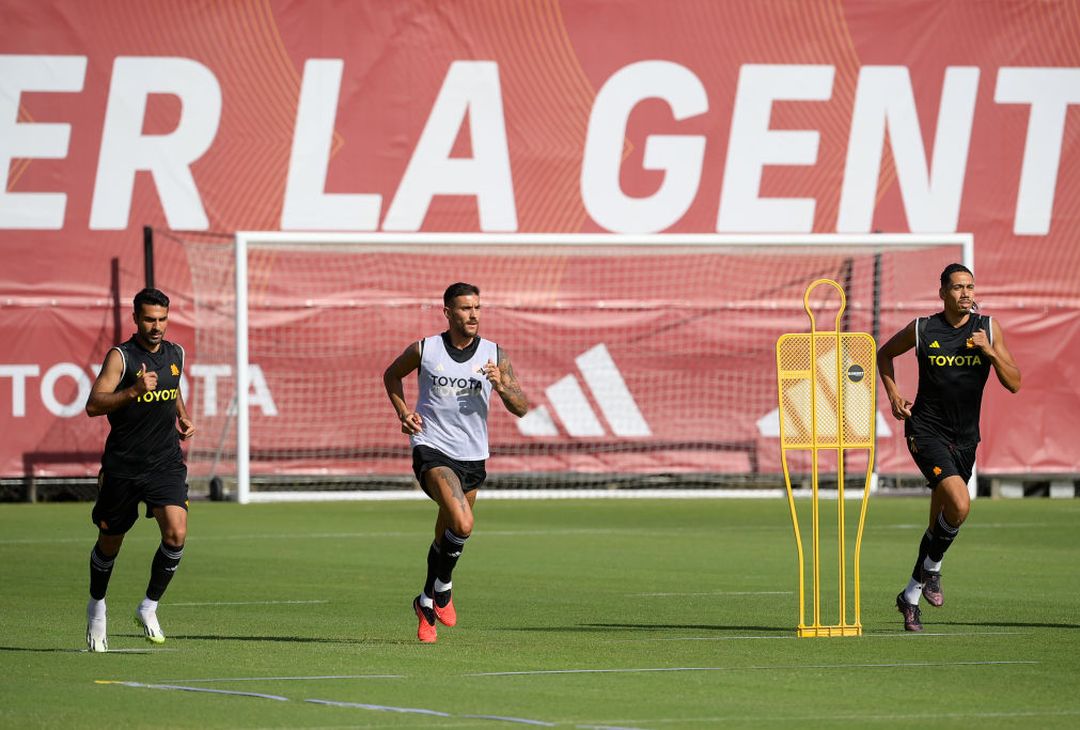 La Roma Prosegue La Preparazione A Trigoria Matic E Dybala A Parte