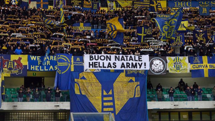 Serie A Giudice Sportivo Chiude Curva Verona Per Due Turni Per Cori