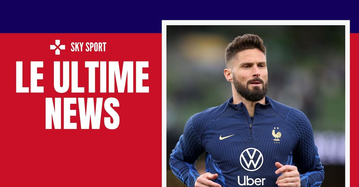 Milan Le Indiscrezioni Sulle Condizioni Di Giroud Dopo Linfortunio