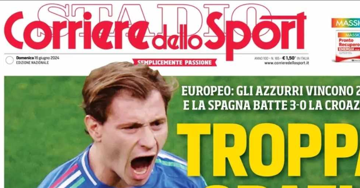 Prima Pagina Corriere Dello Sport Oggi Dovbyk C Solo Il Napoli