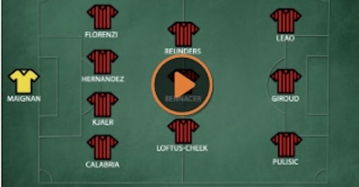 Milan Sassuolo La Probabile Formazione Dei Rossoneri Di Pioli VIDEO