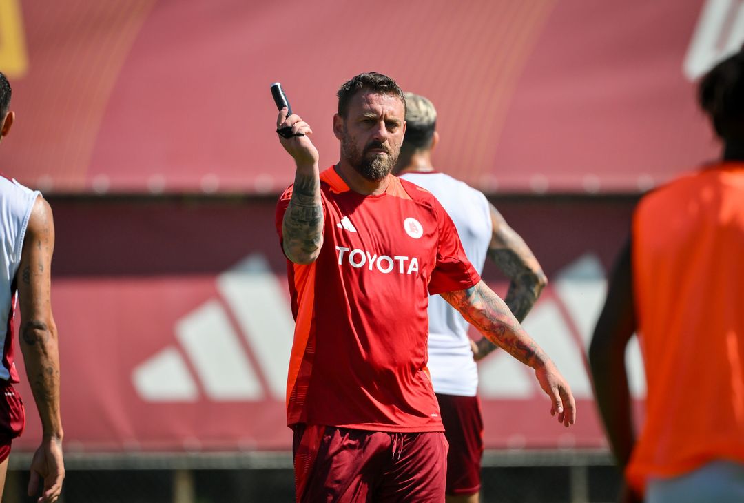 Roma, l’allenamento a due giorni dalla Juventus – FOTO GALLERY - immagine 5