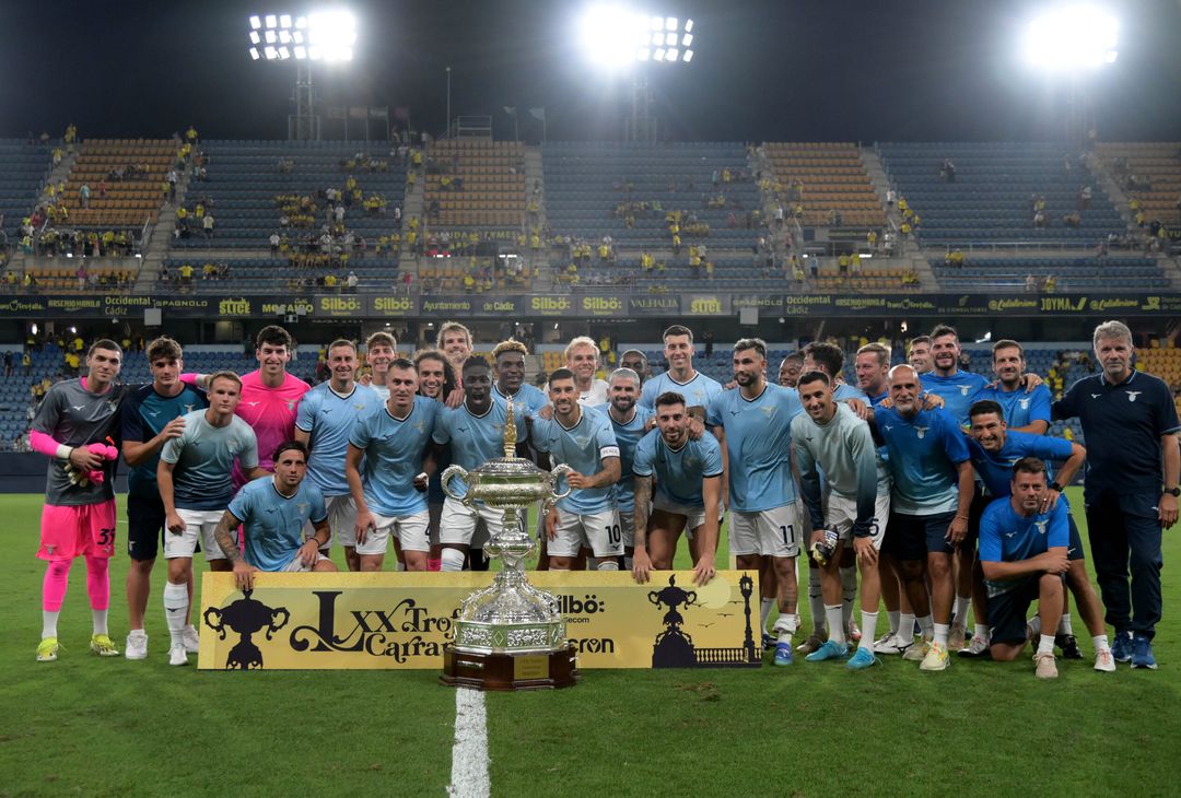 Cadice-Lazio, trofeo Carranza