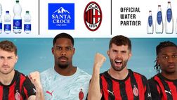 Milan e Acqua Santa Croce, nuova partnership: il comunicato ufficiale