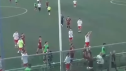 Prima Categoria, grave aggressione al presidente della squadra ospite: il video