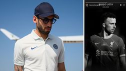 Scomparsa Jota, anche Calhanoglu si unisce al cordoglio per la scomparsa