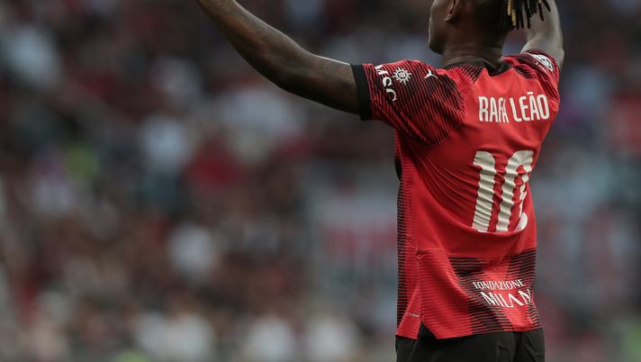 Rafael Leao AC Milan Milan-Newcastle 0-0 Champions League 2023-2024