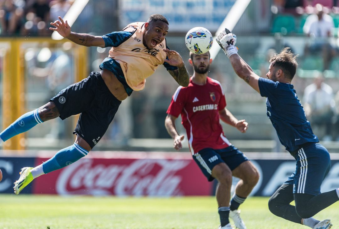GALLERY Allenemento congiunto Napoli-Casertana: gli scatti più belli - immagine 15