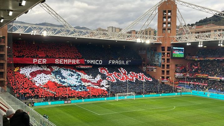 Genoa-Torino, le ultime dai campi: prepartita dedicato al ricordo di De André Genoa-Torino, le ultime dai campi: prepartita dedicato al ricordo di De André - immagine 1