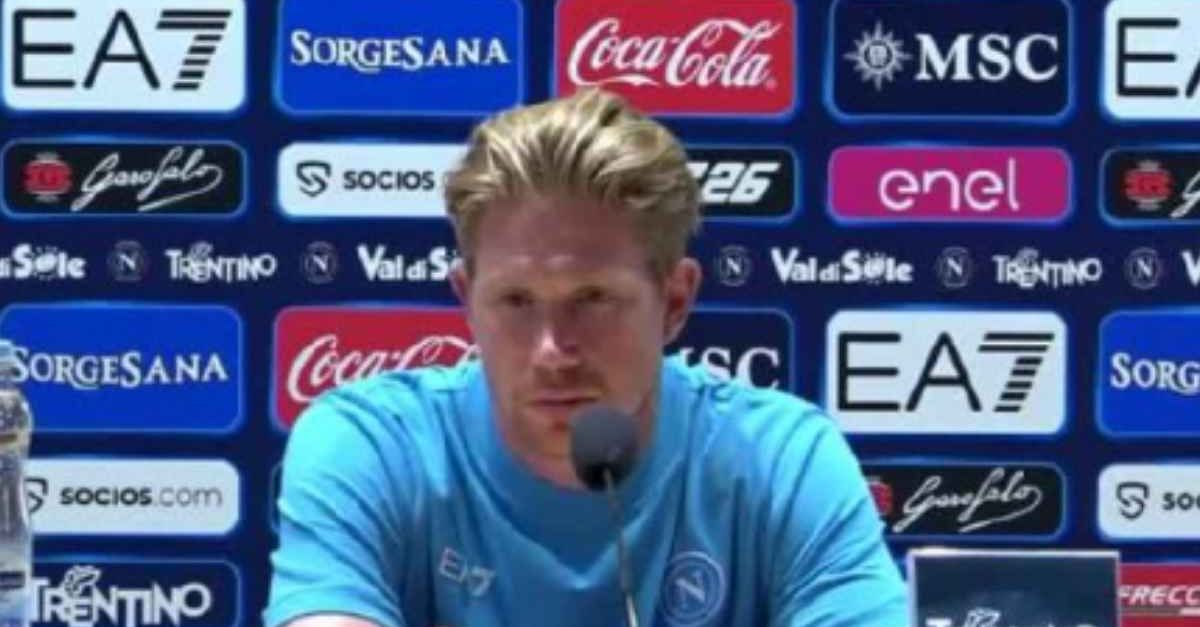 la serie a accoglie de bruyne ecco perch233 ha scelto il napoli video