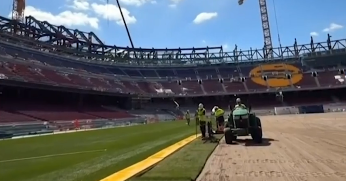 Barcellona, proseguono i lavori al nuovo Camp Nou: ecco com’è ora | VIDEO Barcellona, proseguono i lavori al nuovo Camp Nou: ecco com’è ora | VIDEO