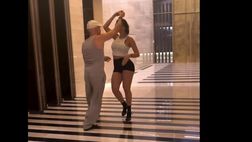 Dall’Italia all’Arabia, il maestro di salsa di Georgina: “Lei ama la danza. Ho incontrato CR7”