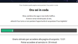 Palermo-Venezia, parte la vendita libera: lunghe code online per i biglietti