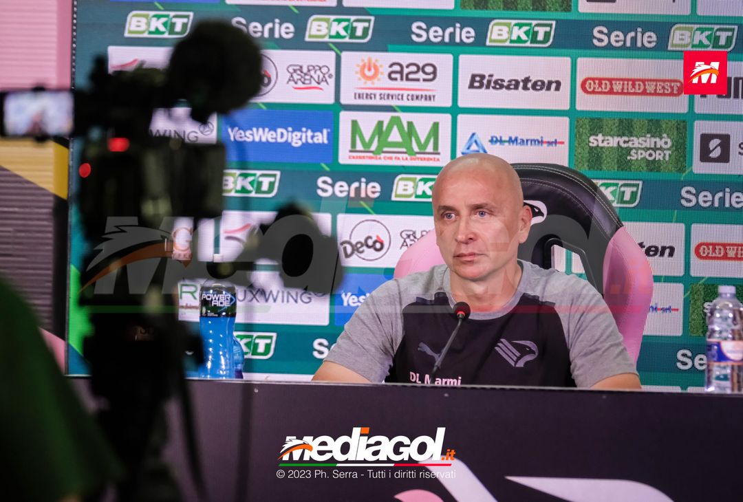 FOTO PALERMO, verso lo Spezia: il tecnico Corini in conferenza (GALLERY) - immagine 12