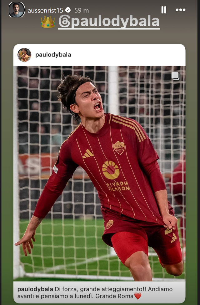 Roma, Hummels “incorona” Dybala dopo la doppietta contro il Porto- immagine 2