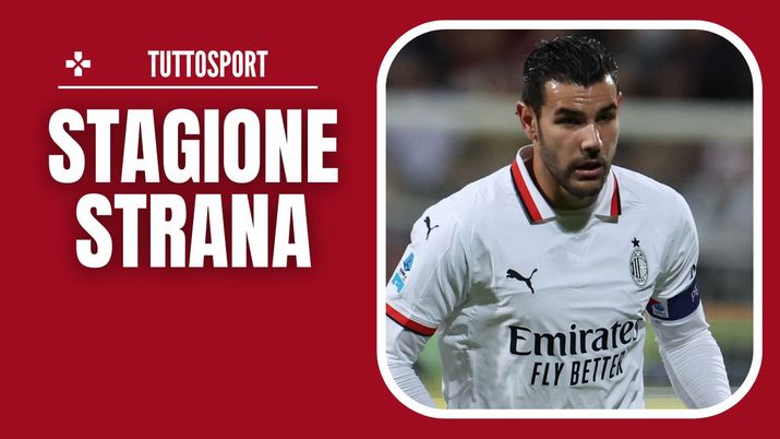 Theo Hernández AC Milan Cagliari-Milan 3-3 Serie A 2024-2025