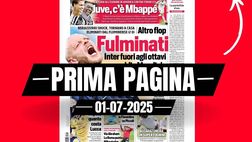 Prima pagina Corriere dello Sport: “Inter fuori agli ottavi, addio Mondiale”