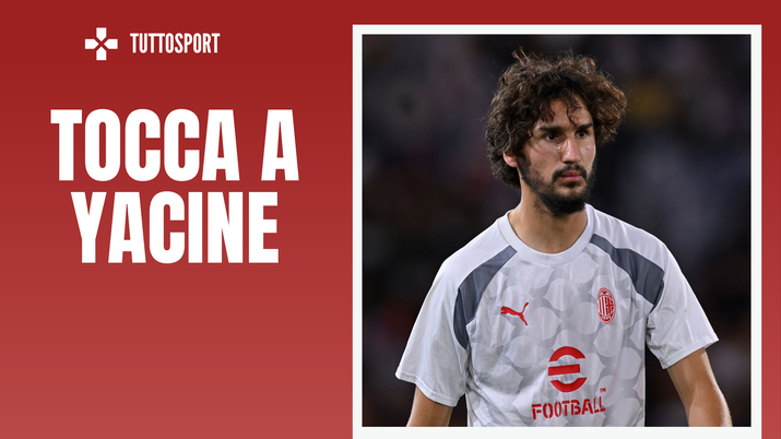 Yacine Adli AC Milan allenamento Milanello