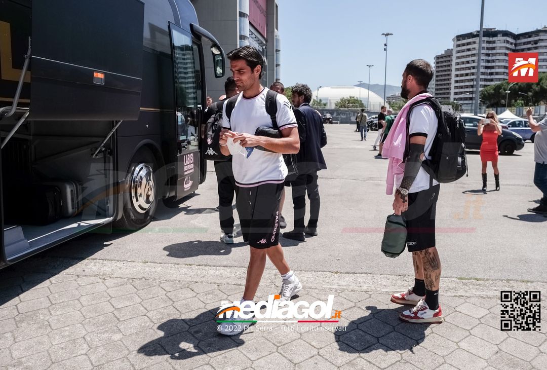 FOTO Palermo, Brunori e compagni in partenza per Chiavari: la gallery - immagine 60