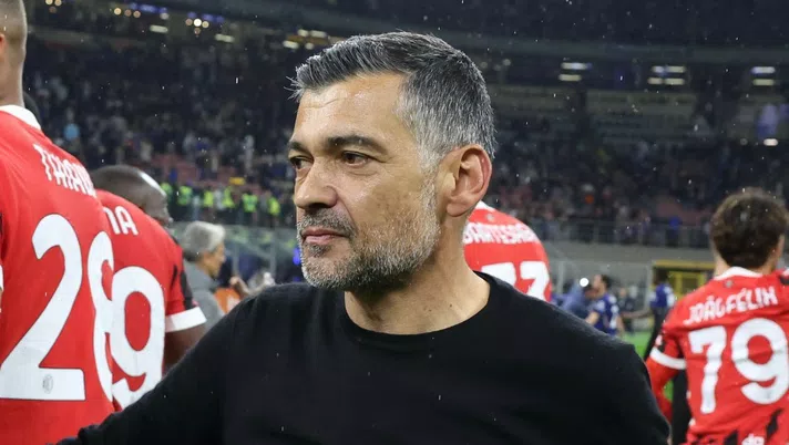 Sergio Conceicao AC Milan derby Inter-Milan 0-3 Coppa Italia 2024-2025