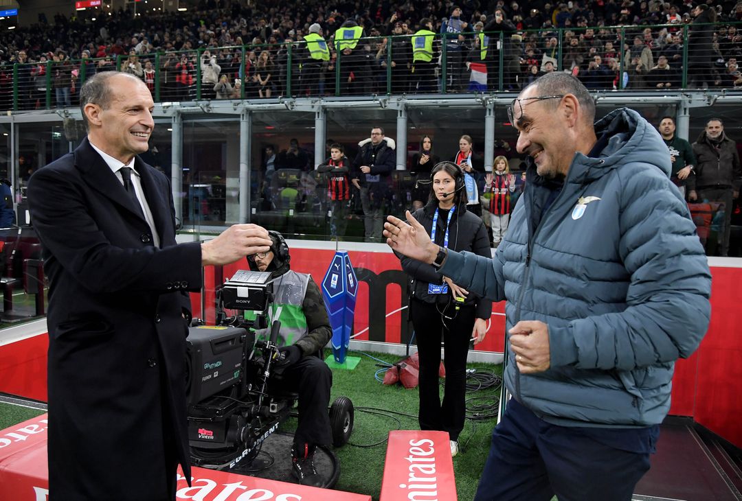 Maurizio Sarri e Allegri