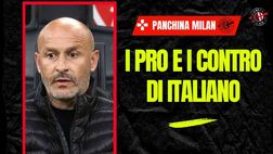 Panchina Milan, Italiano torna in voga. Per lui tanti pregi e difetti: ecco quali