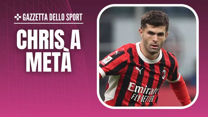 Milan-Roma Serie A 2024-2025 Pulisic