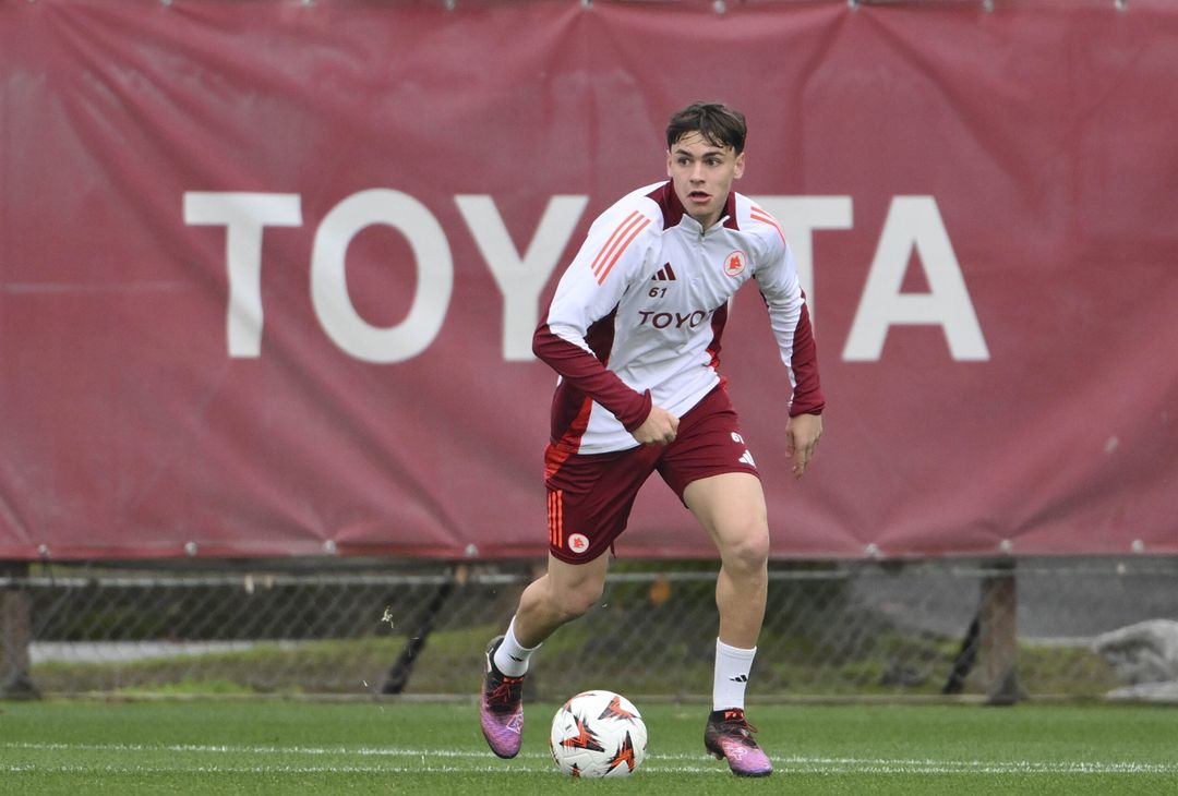 Trigoria, l’allenamento a due giorni dall’Az Alkmaar – FOTO GALLERY - immagine 33
