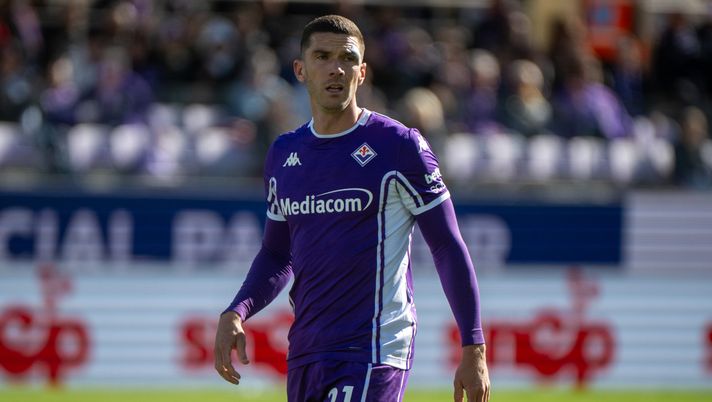 GERMOGLI PH: 5 OTTOBRE 2025 FIRENZE STADIO ARTEMIO FRANCHI SERIE A FIORENTINA VS ROMA NELLA FOTO GOSENS Gosens