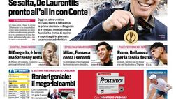 EDICOLA CDS – Bologna KO, Thiago Motta ignorato dai tifosi. Milan, Fonseca conta i secondi