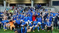 Preliminari Champions, impresa Ki Klaksvik: la gioia dopo il rigore decisivo