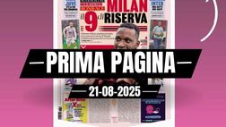 Prima pagina Gazzetta dello Sport: “Milan, il 9 di riserva: Boniface”