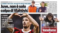 PRIMA PAGINA TUTTOSPORT OGGI: “Notte da Milan, Inter in gabbia”