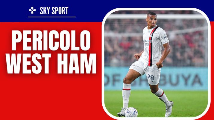 Malick Thiaw AC Milan Roma-Milan 1-2 Serie A 2023-2024