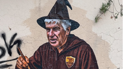 Il mago Gasperini sta cucinando: l’opera di Drugi a Garbatella che ha stregato i social