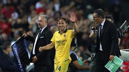 Standing ovation Modric: il popolo friulano e la passione di Gerry Scotti