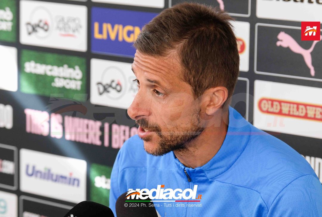 FOTO PALERMO, Dionisi in conferenza post amichevole con Sondrio (Gallery) - immagine 7