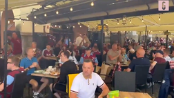 VIDEO Fiorentina-West Ham, battaglia di cori fra tifoserie e applausi reciproci