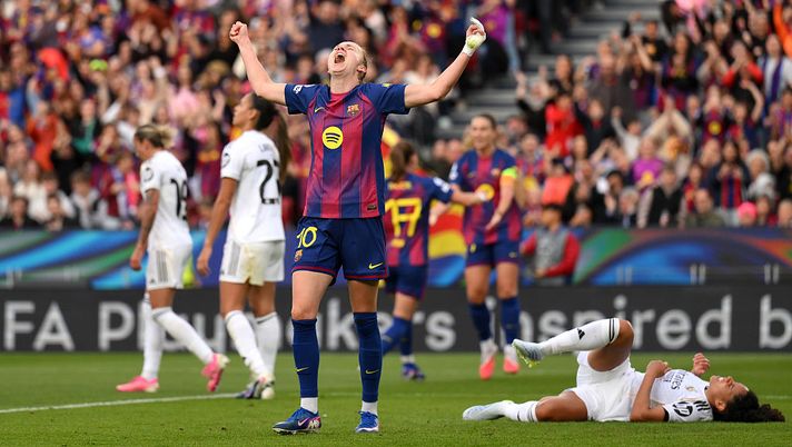Barcellona-Real Madrid femminile, le catalane vincono 6-0 e volano in semifinale di Champions - immagine 1