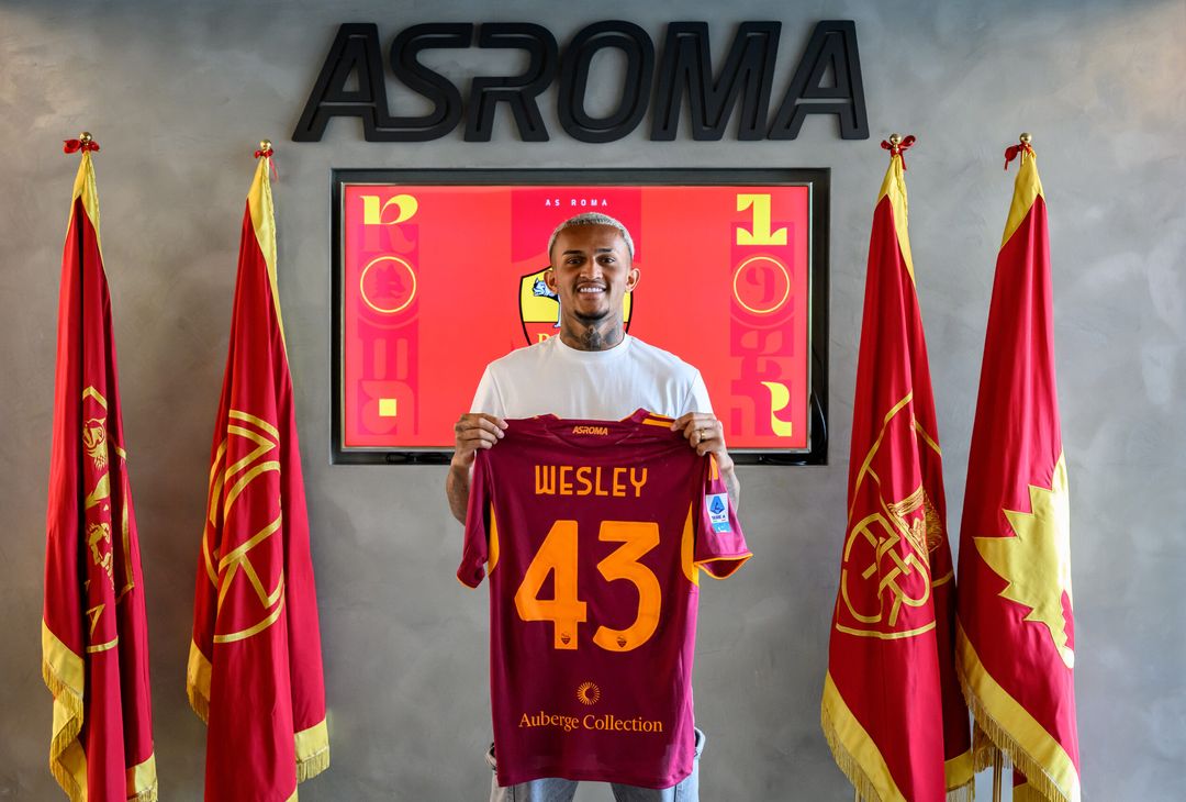 I primi giorni di Wesley alla Roma – FOTO GALLERY - immagine 9