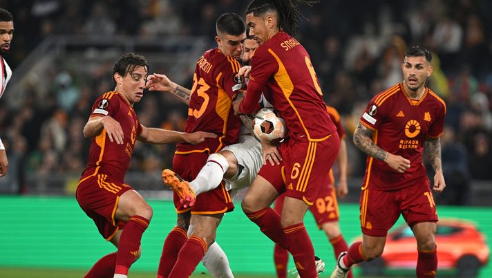 Roma in tackle alla De Rossi: è record in Europa. E la difesa concede pochissimo - immagine 1