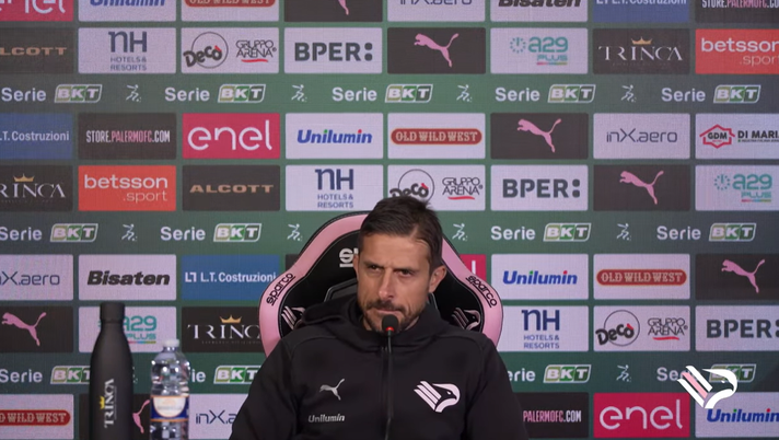 VIDEO Palermo-Sampdoria, Dionisi alla vigilia: guarda la conferenza stampa integrale  VIDEO Palermo-Sampdoria, Dionisi alla vigilia: guarda la conferenza stampa integrale - immagine 1