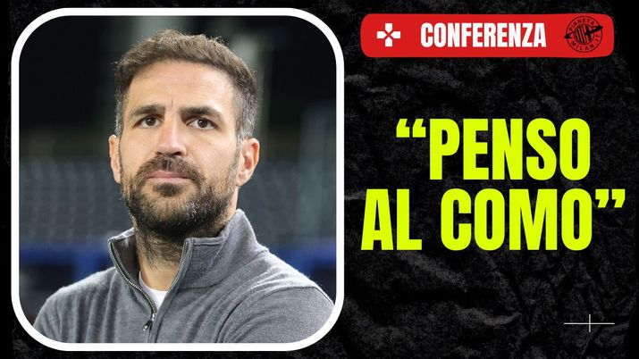 Cesc Fàbregas Como Panchina Milan