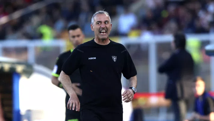 Lecce, Giampaolo: “Col Napoli bene in un aspetto, fatto vedere un video ai ragazzi” - immagine 1
