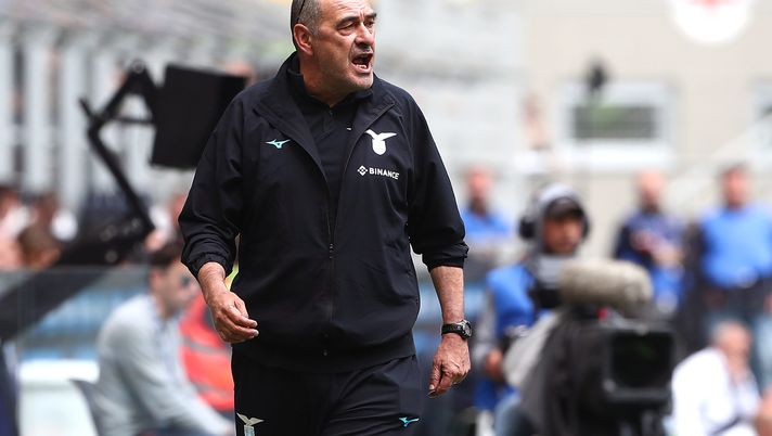 Maurizio Sarri Lazio Milan-Lazio Serie A