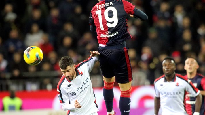 Cagliari, Zortea: ”All’inizio abbiamo sofferto. Sapevamo che la Roma sarebbe calata” - immagine 1