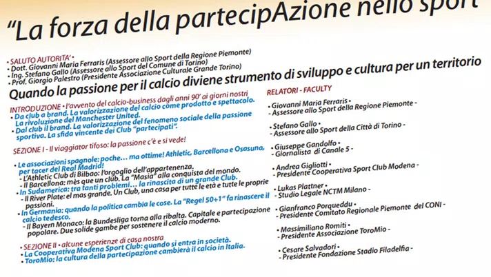 ACGT e TN con l’Athletic Club per: La forza della partecipAzione - immagine 1