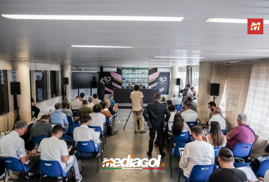 FOTO PALERMO, presentato mister Corini in conferenza stampa (Gallery) - immagine 6